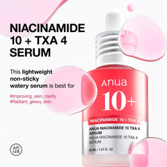 Anua - Niacinamide 10 TXA 4 Serum.