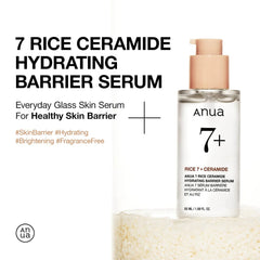 Anua - 7 Rice Ceramide Hydrating Barrier Serum.