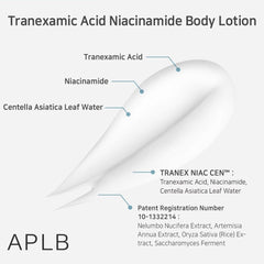 APLB - Tranexamic Acid Niacinamide Body Lotion.