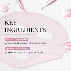 medicube - PDRN Pink Collagen Gel Mask.