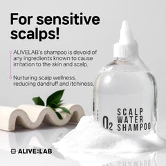 ALIVE:LAB - O2 Scalp Water Shampoo