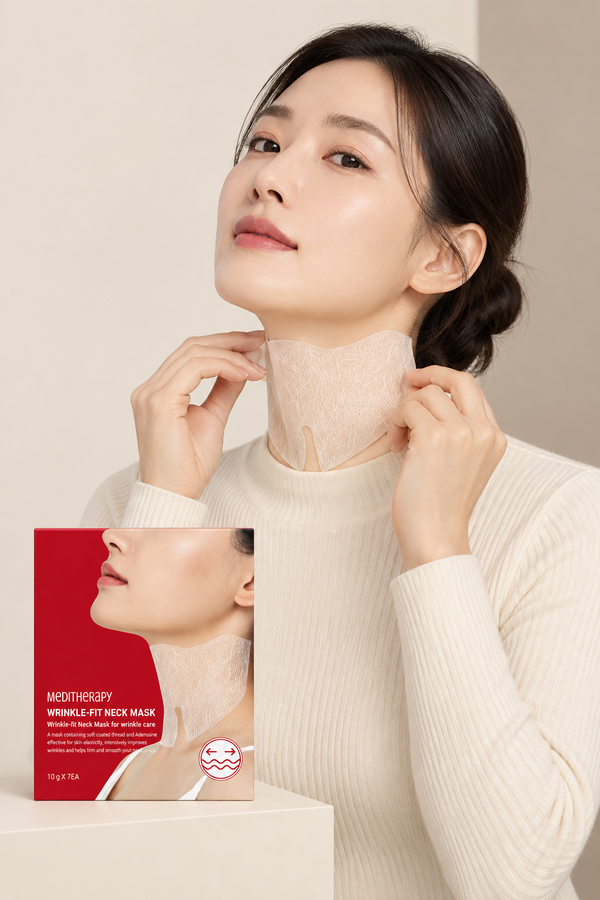 Meditherapy – Wrinkle-Fit Neck Mask Set 7 Sheets